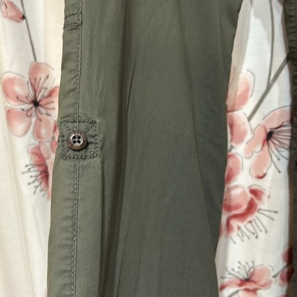 REI Women’s Willow Roll Up Pants Size 4 Green - Picture 5 of 9